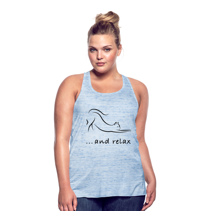 FEATHERWEIGHT TANK - heather blue