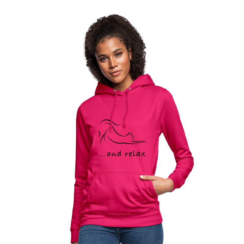 HOODIE - dark pink