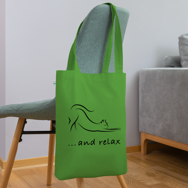 TOTE BAG - leaf green