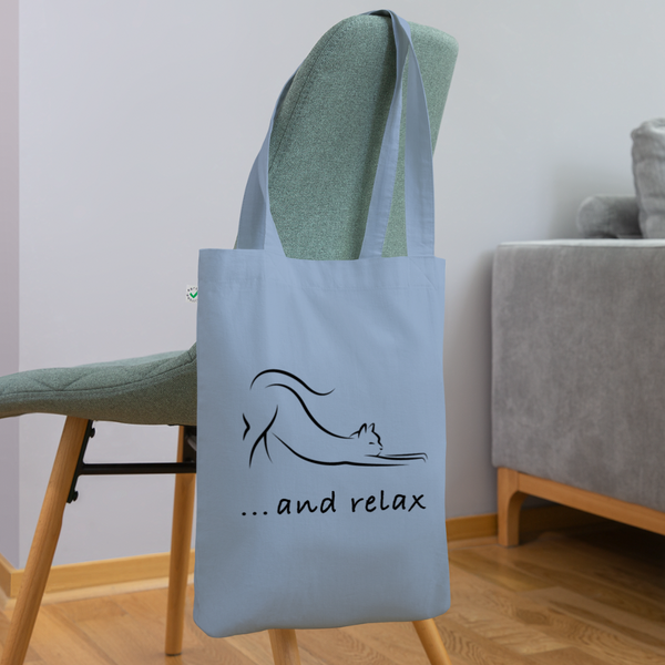 TOTE BAG - steel blue