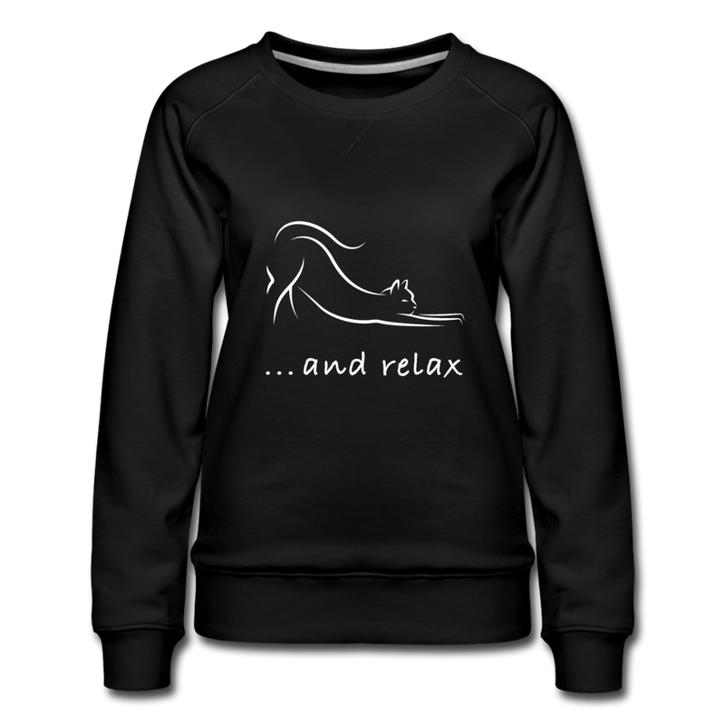 RELAXED SWEATSHIRT - black