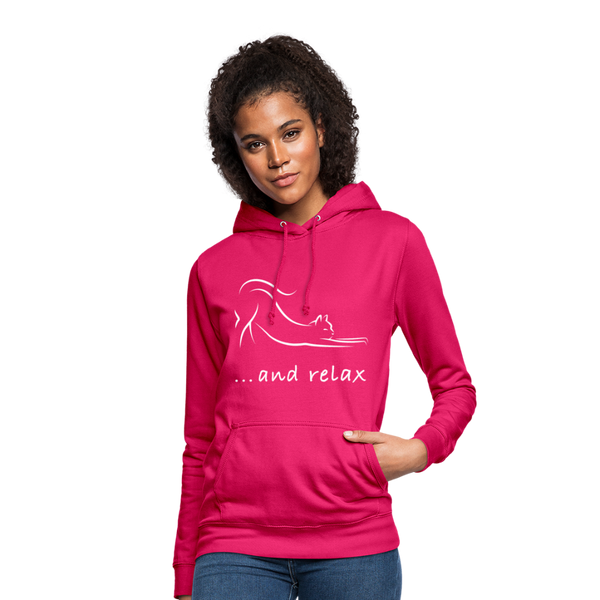 HOODIE - dark pink