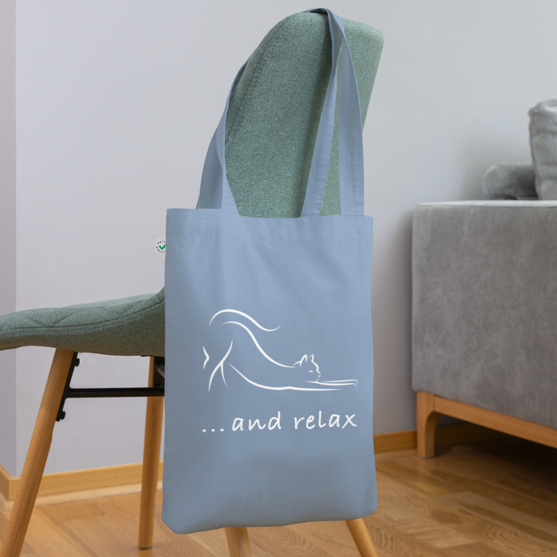 TOTE BAG - steel blue