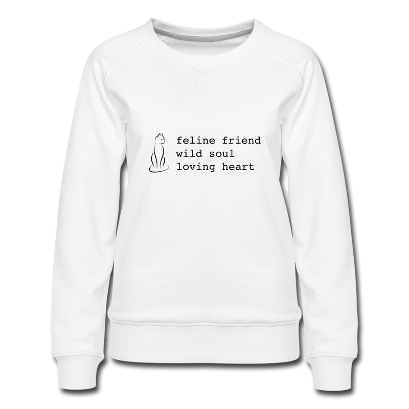 RELAXED SWEATSHIRT - white