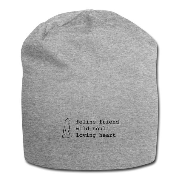 CAN’T BEAT A BEANIE - heather grey