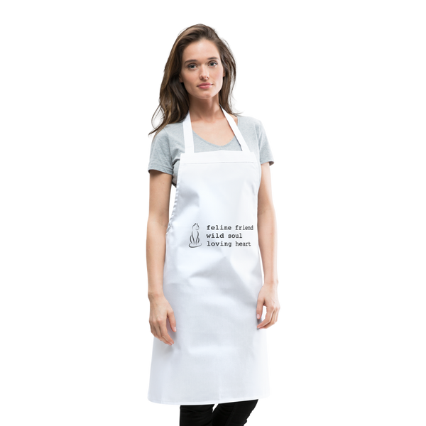 KITCHEN APRON - white