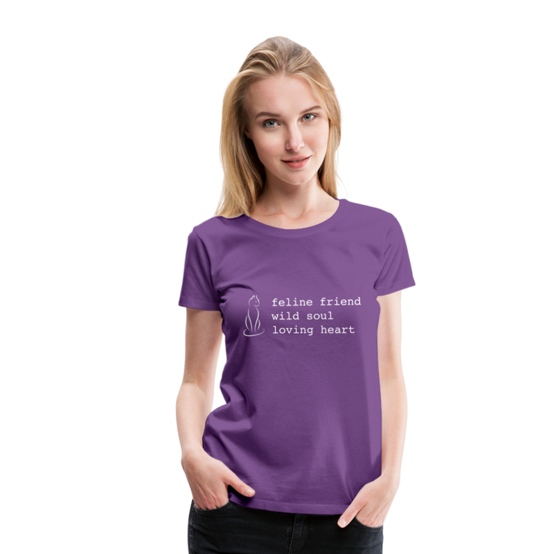 SHORT SLEEVED TEE - purple