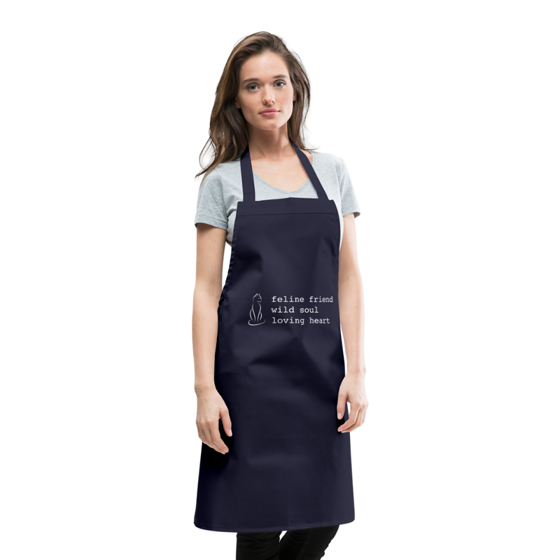 KITCHEN APRON - navy