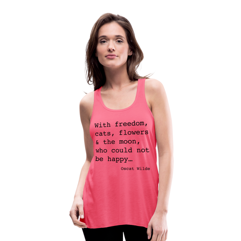 FEATHERWEIGHT TANK - neon pink