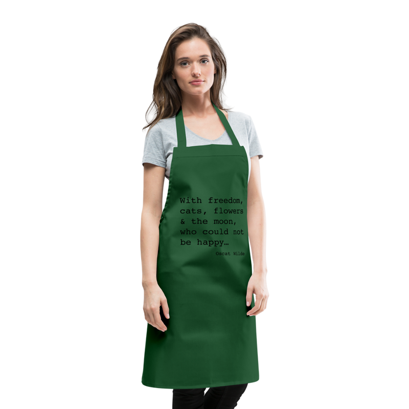 KITCHEN APRON - green