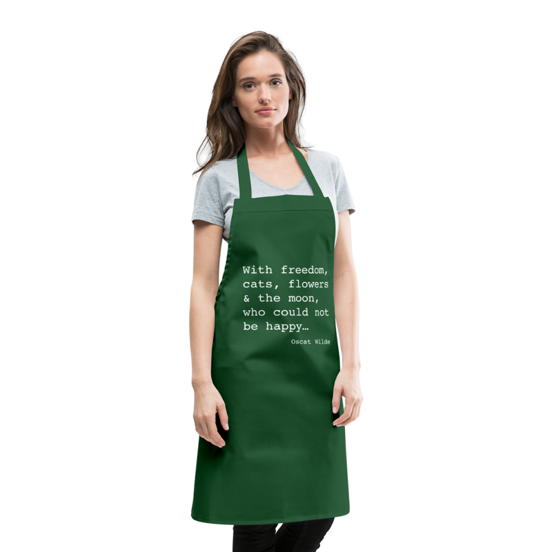 KITCHEN APRON - green