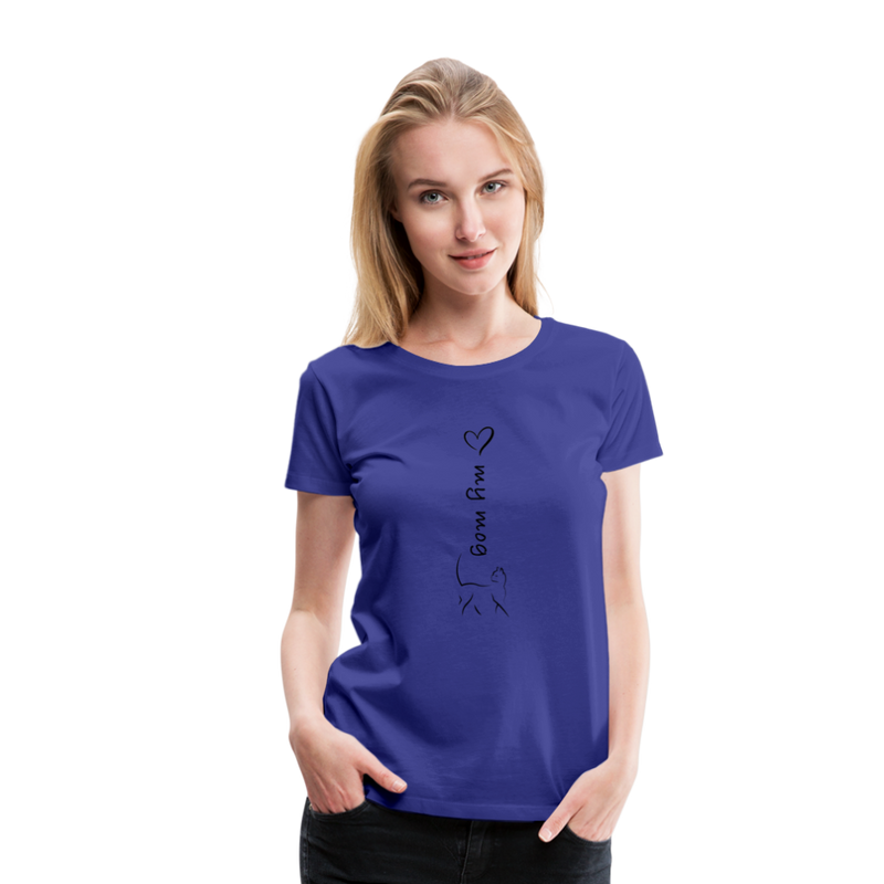 SHORT SLEEVED TEE - royal blue