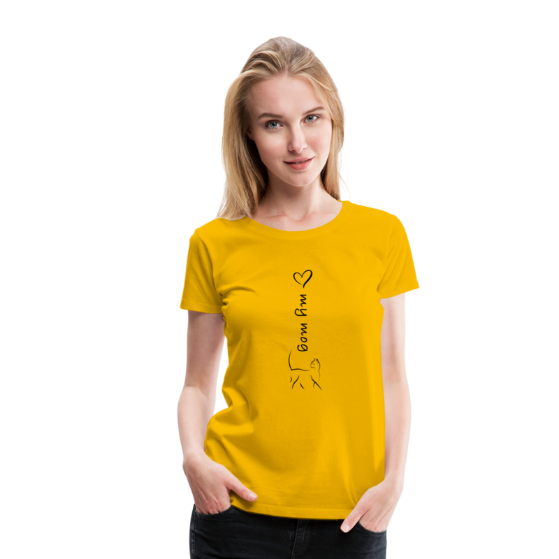 SHORT SLEEVED TEE - sun yellow