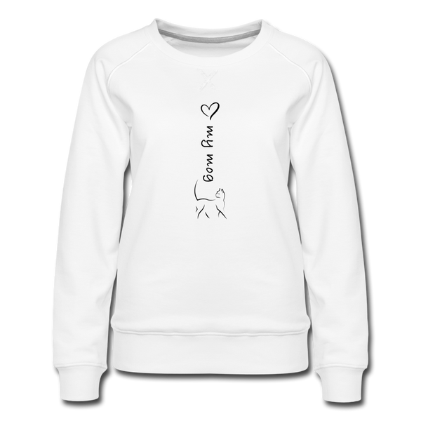 RELAXED SWEATSHIRT - white