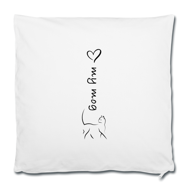 CUSHION COVER - white