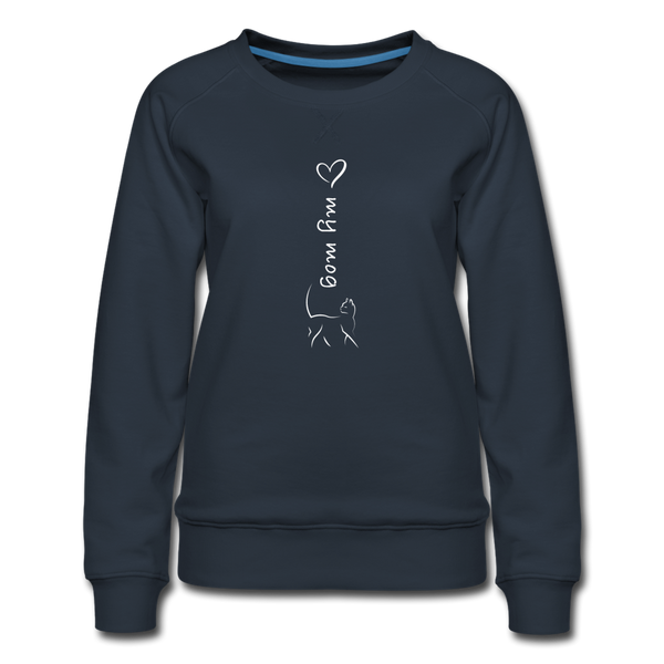 RELAXED SWEATSHIRT - navy