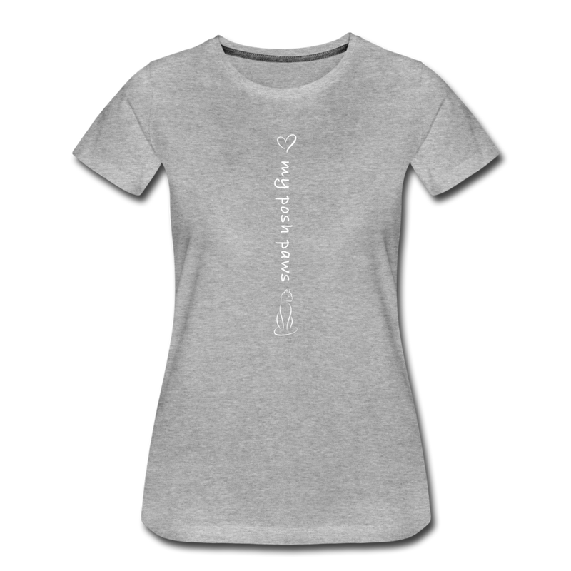 SHORT SLEEVED TEE - heather grey