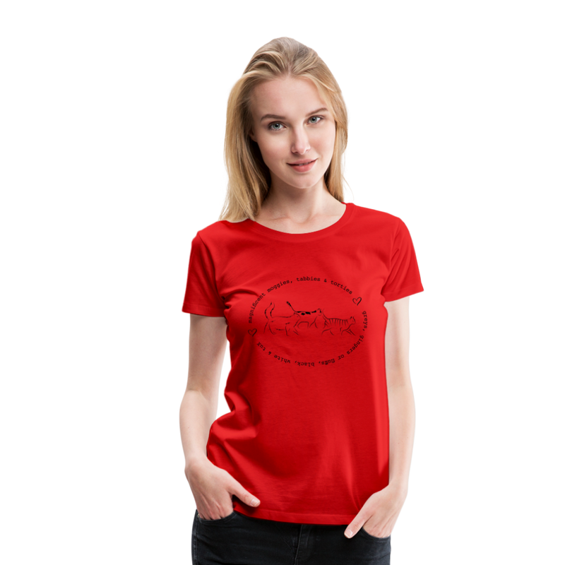 SHORT SLEEVED TEE - red