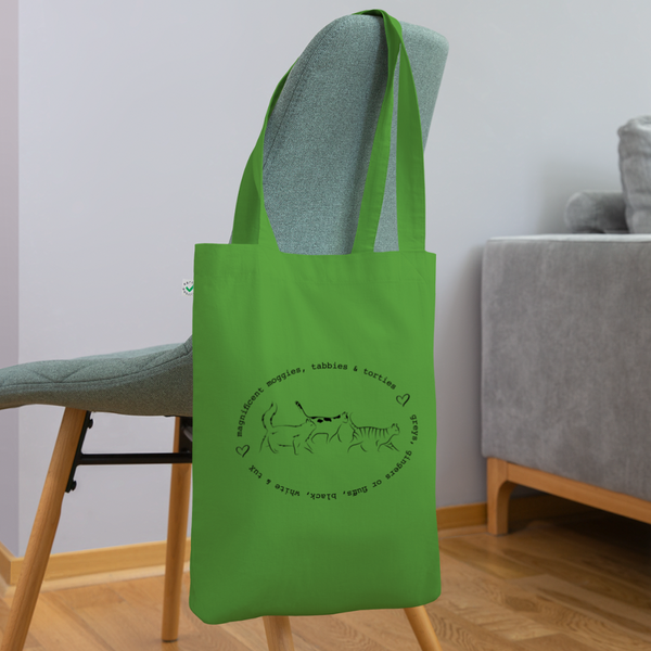 TOTE BAG - leaf green