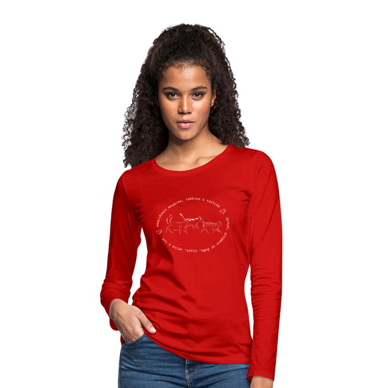 LONG SLEEVE TEE - red