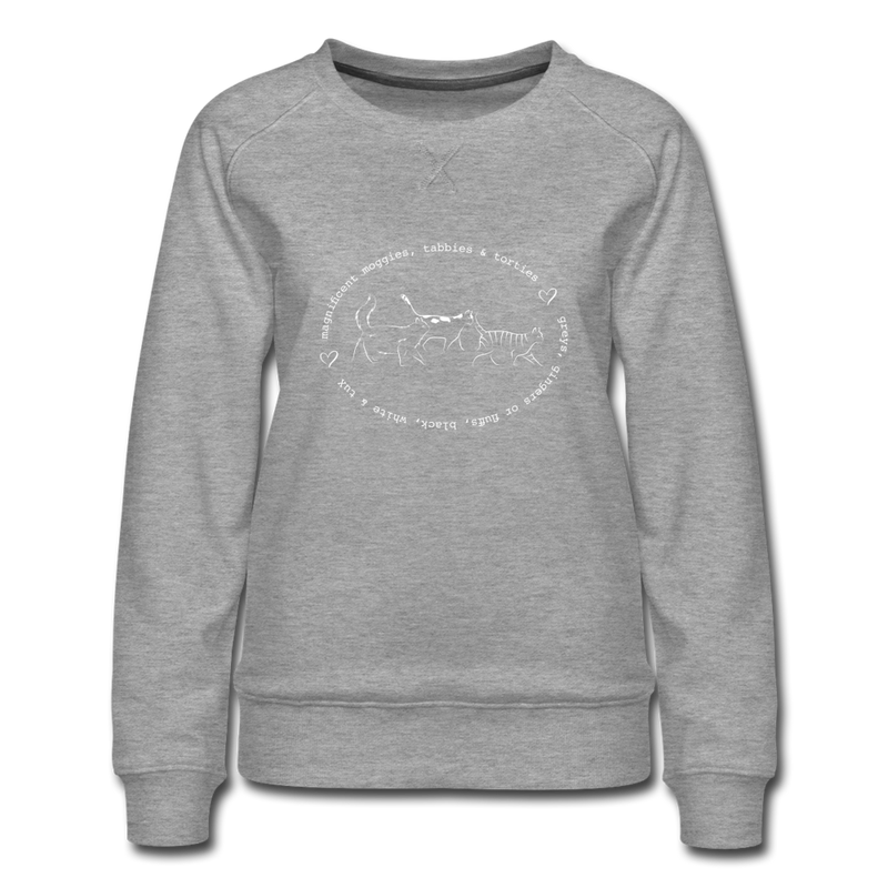 RELAXED SWEATSHIRT - heather grey