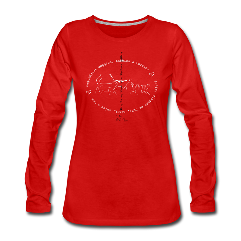 LONG SLEEVE TEE - red