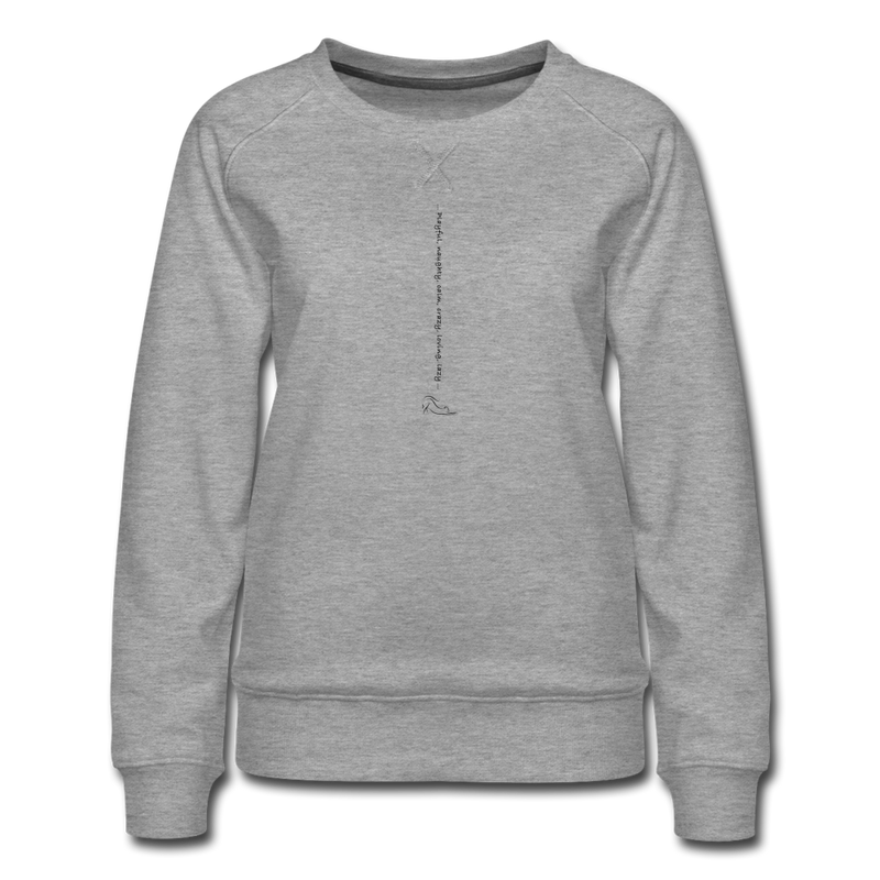 RELAXED SWEATSHIRT - heather grey