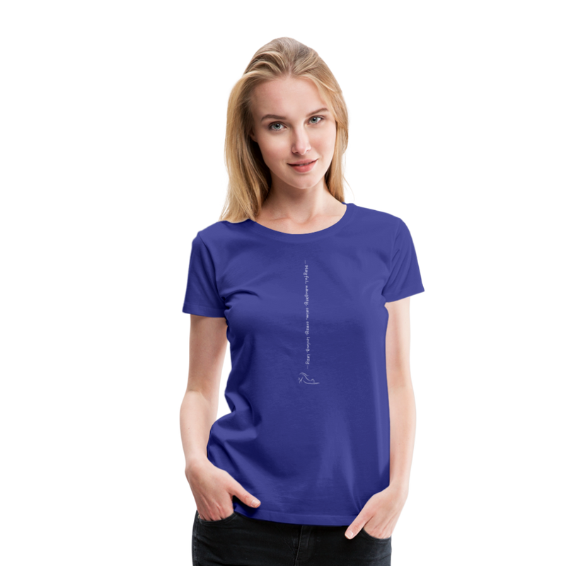 SHORT SLEEVED TEE - royal blue