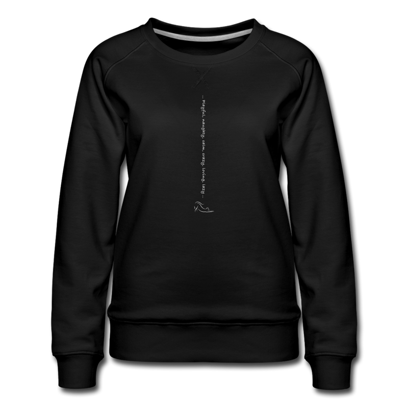 RELAXED SWEATSHIRT - black