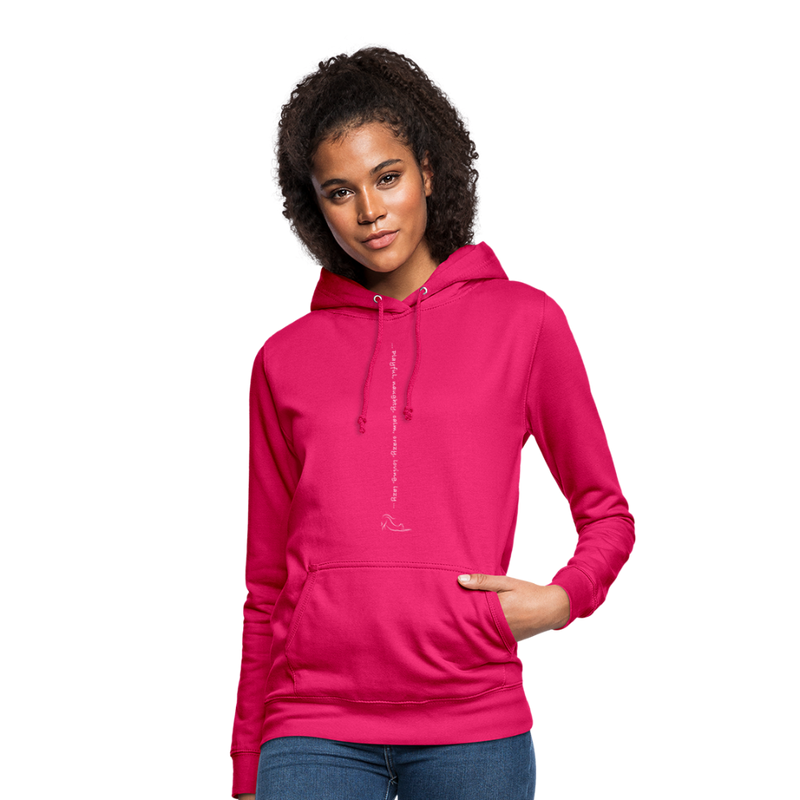 HOODIE - dark pink