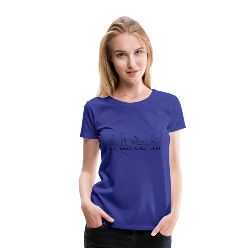 SHORT SLEEVED TEE - royal blue