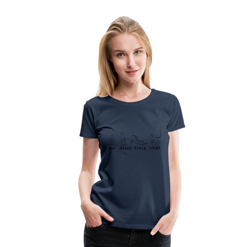 SHORT SLEEVED TEE - navy