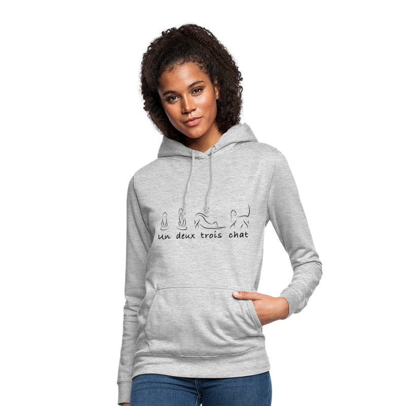 HOODIE - light heather grey