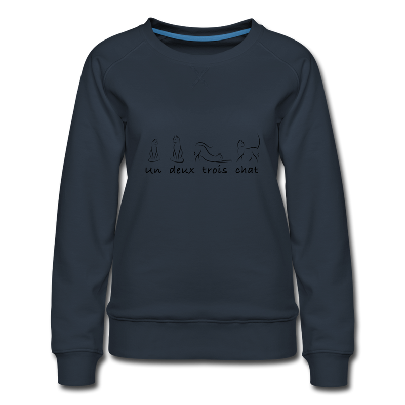 RELAXED SWEATSHIRT - navy