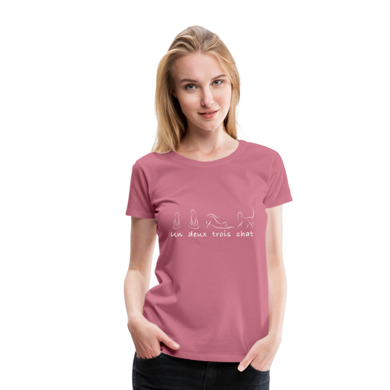 SHORT SLEEVED TEE - mauve