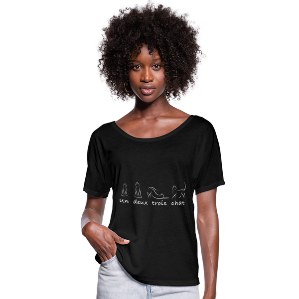 BATWING RELAXED TEE - black