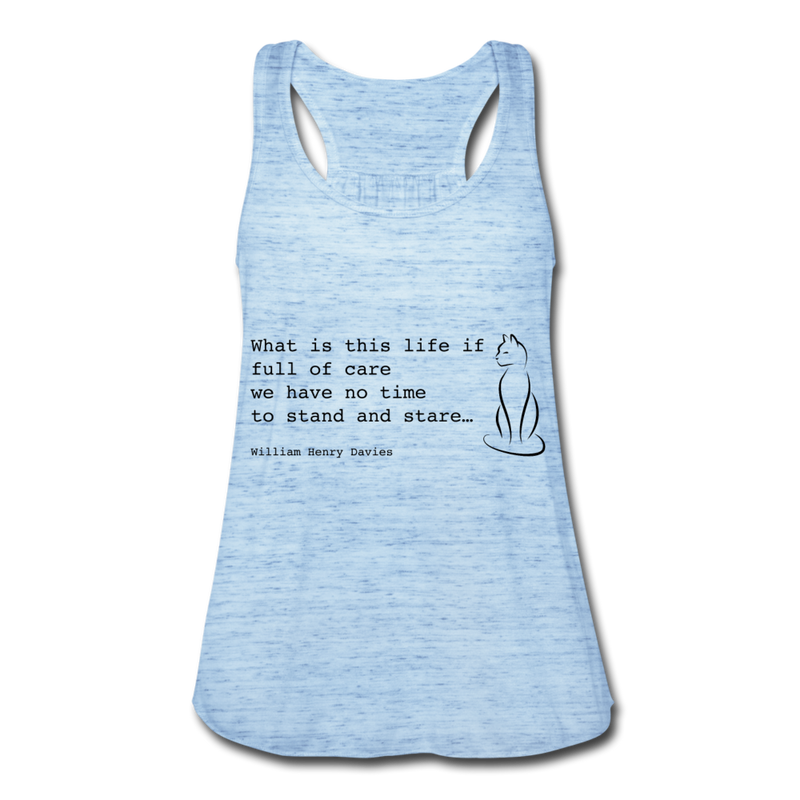 FEATHERWEIGHT TANK - heather blue