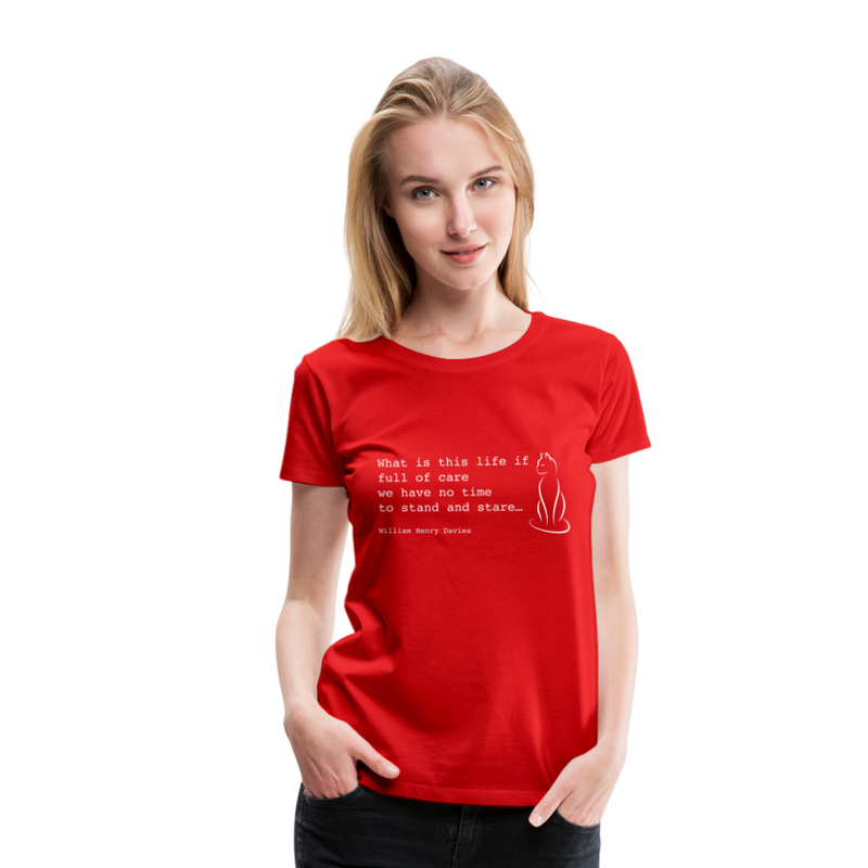 SHORT SLEEVED TEE - red