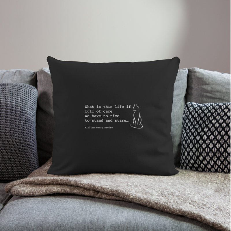 CUSHION COVER - black