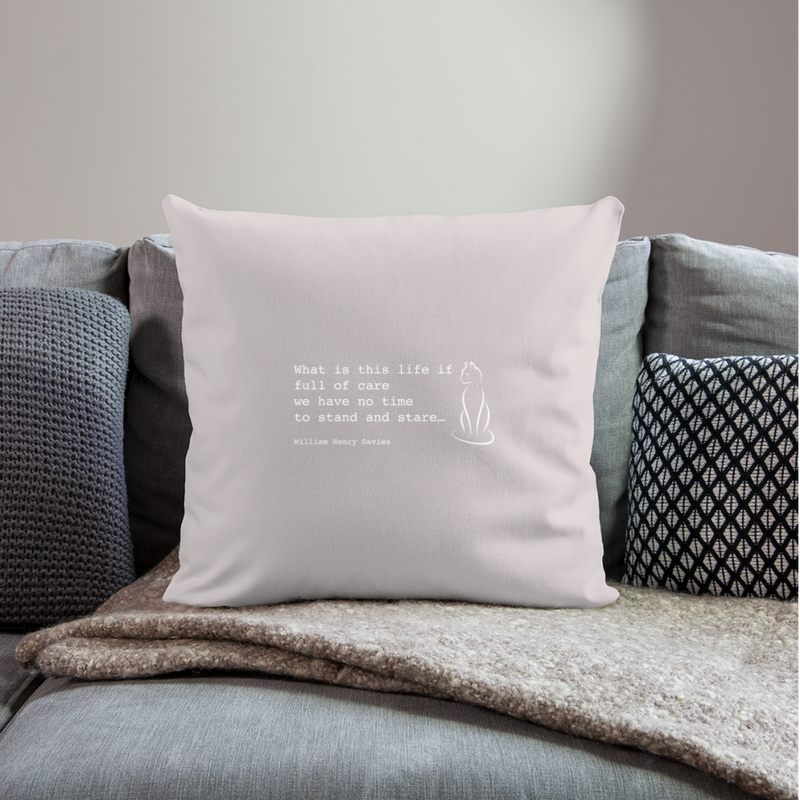 CUSHION COVER - light taupe